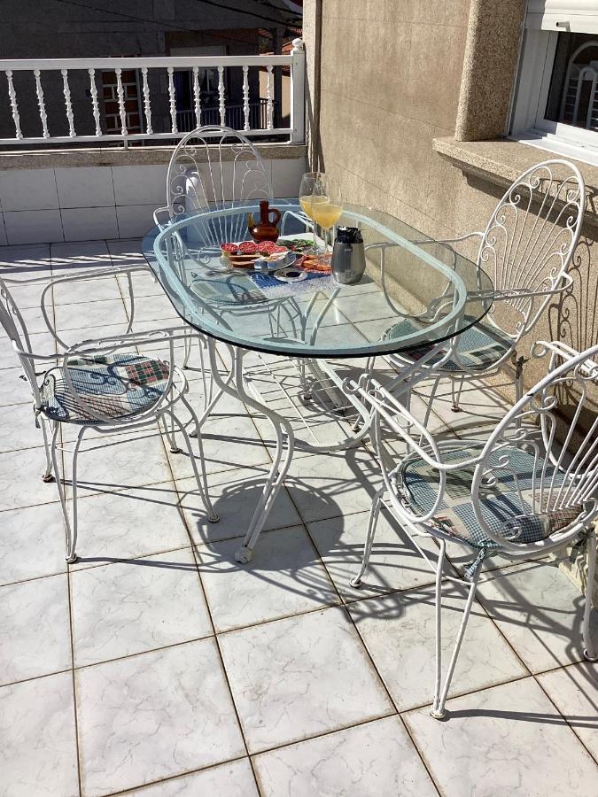 Apartamento Ático con terraza O Grove Exterior foto